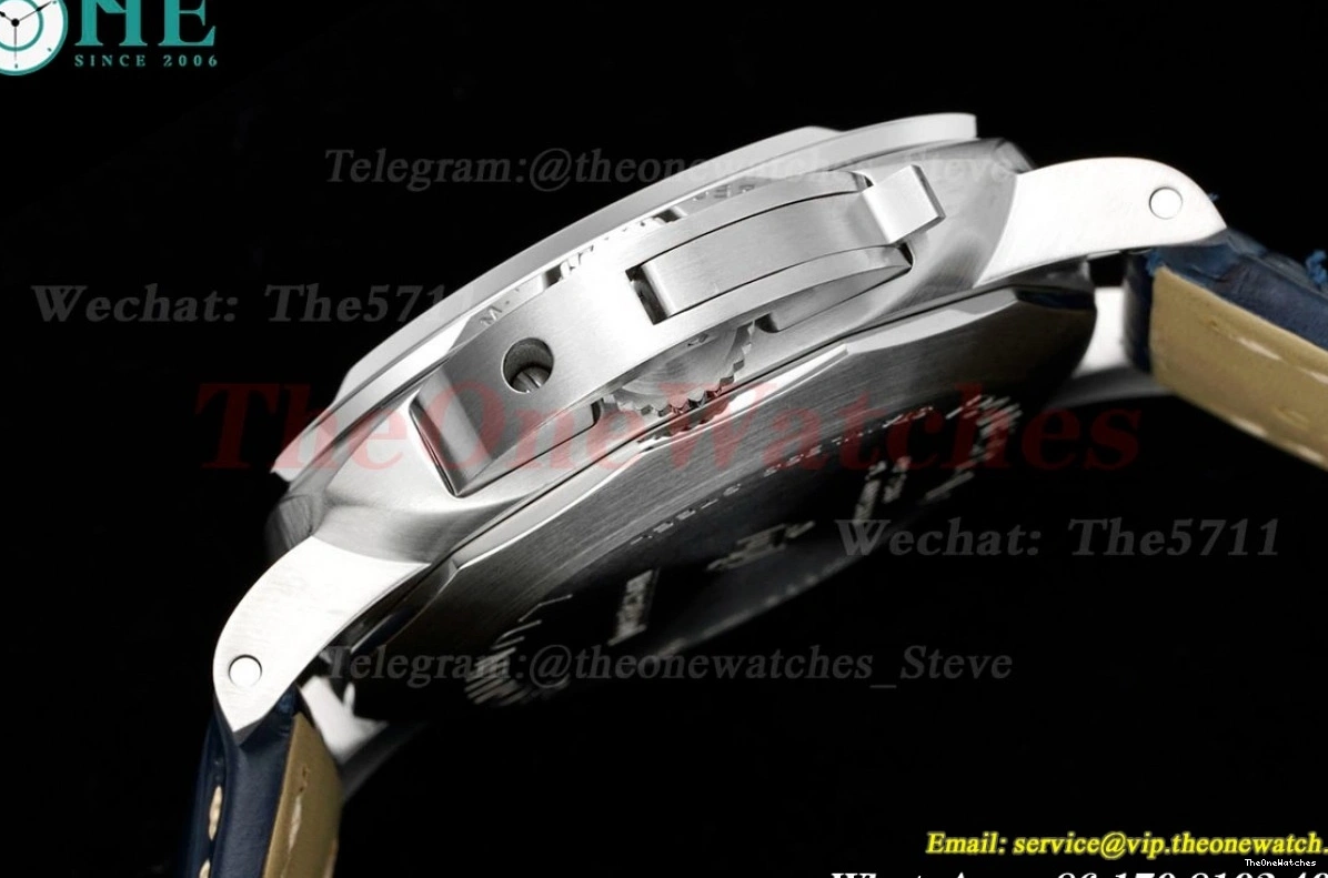 LE A9010 Dial PAM1313 44mm TTF Luminor SS Blue 0120